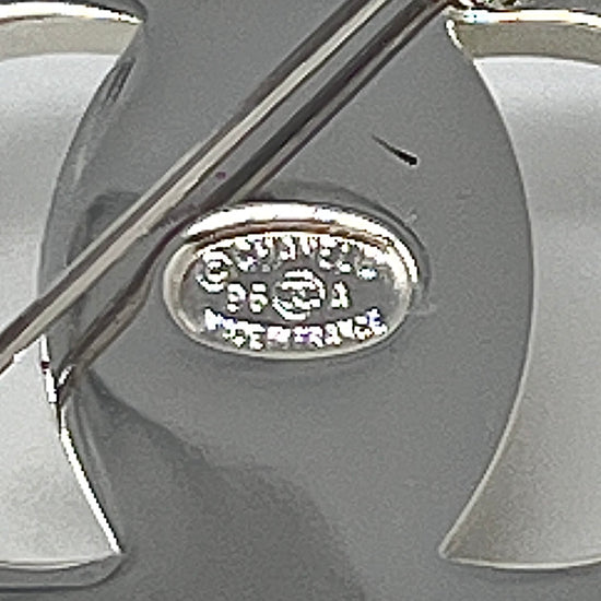 Chanel Rhinestone Turn-lock Brooch Pin