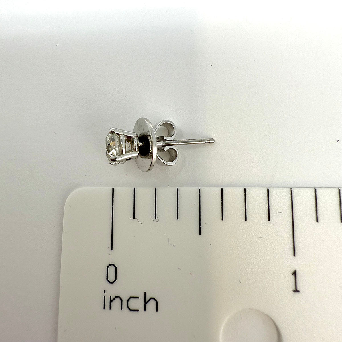 Platinum Diamond Stud Earrings