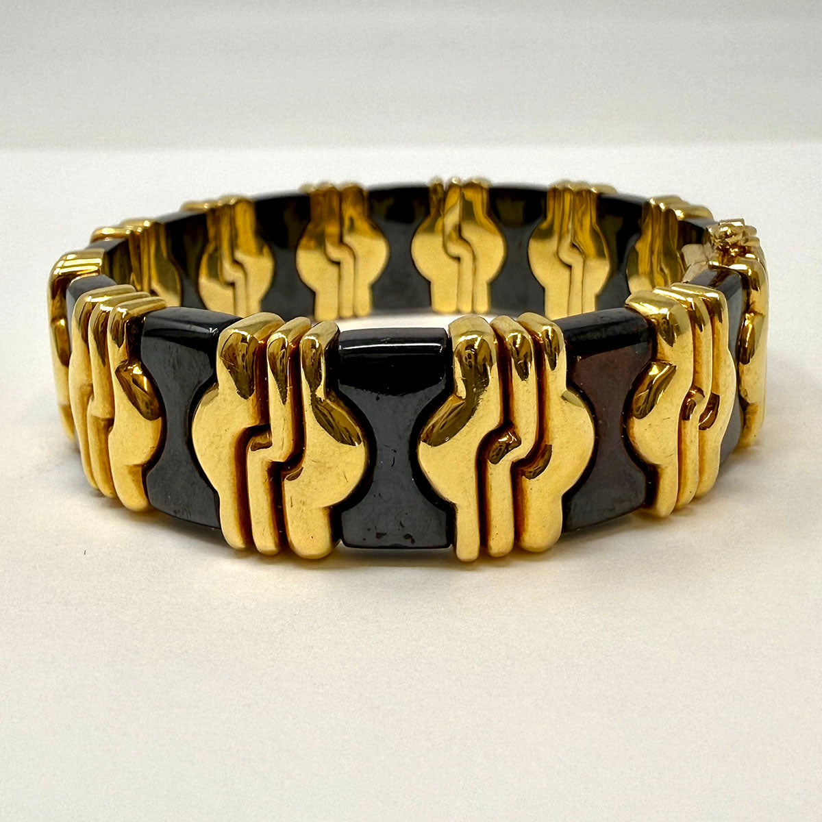 18K and Steel Bracelet