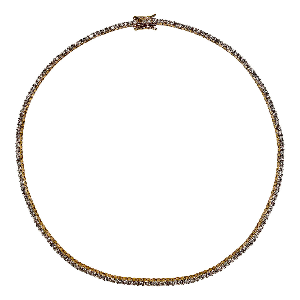 Choe Lab Grown Diamond Tennis Necklace