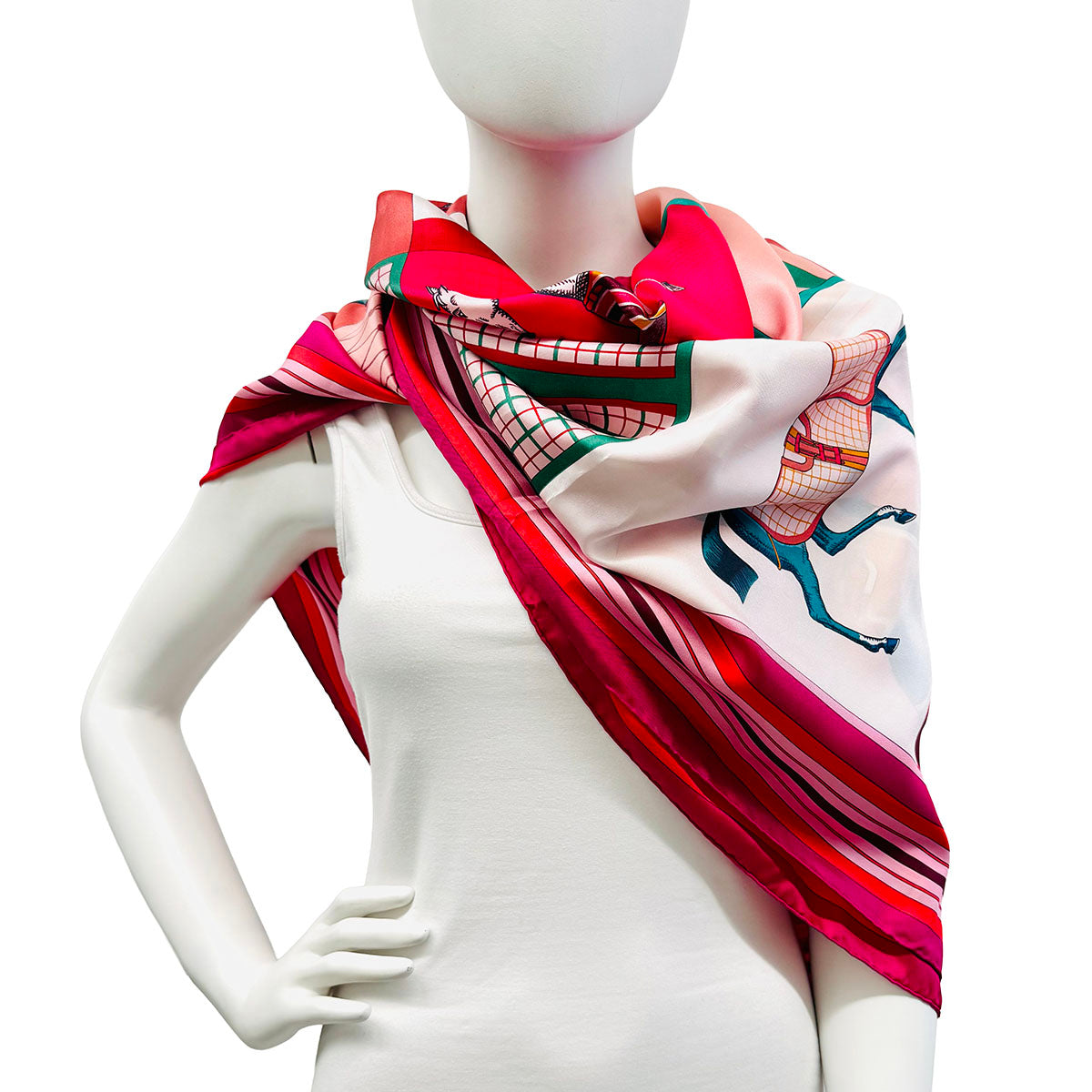Hermes "Couvertures Nouvelles" Shawl
