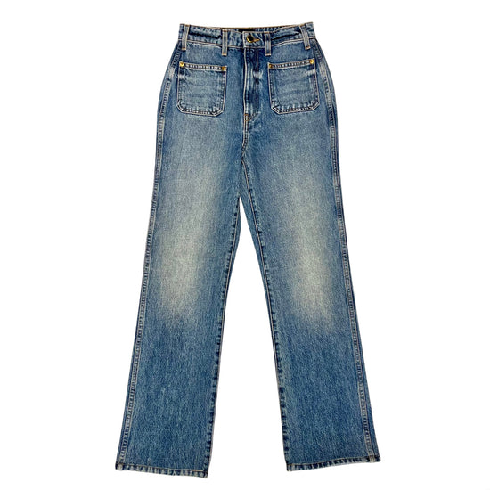 Khaite Wide Leg Jeans