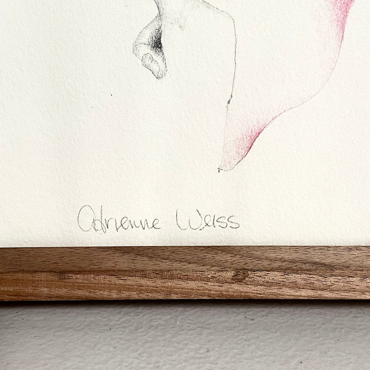 "Dreams" Drawing Signed 1976