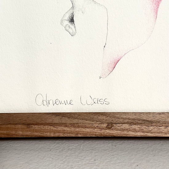 "Dreams" Drawing Signed 1976