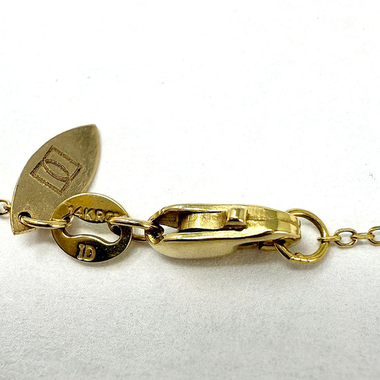 Darsana 14K Gold Diamond Pendant Necklace