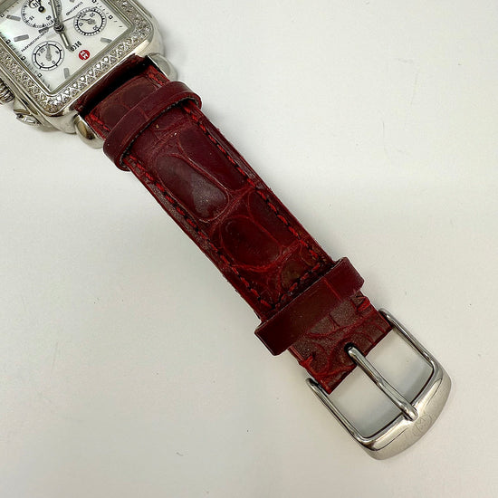 Michele Deco Chronograph Watch