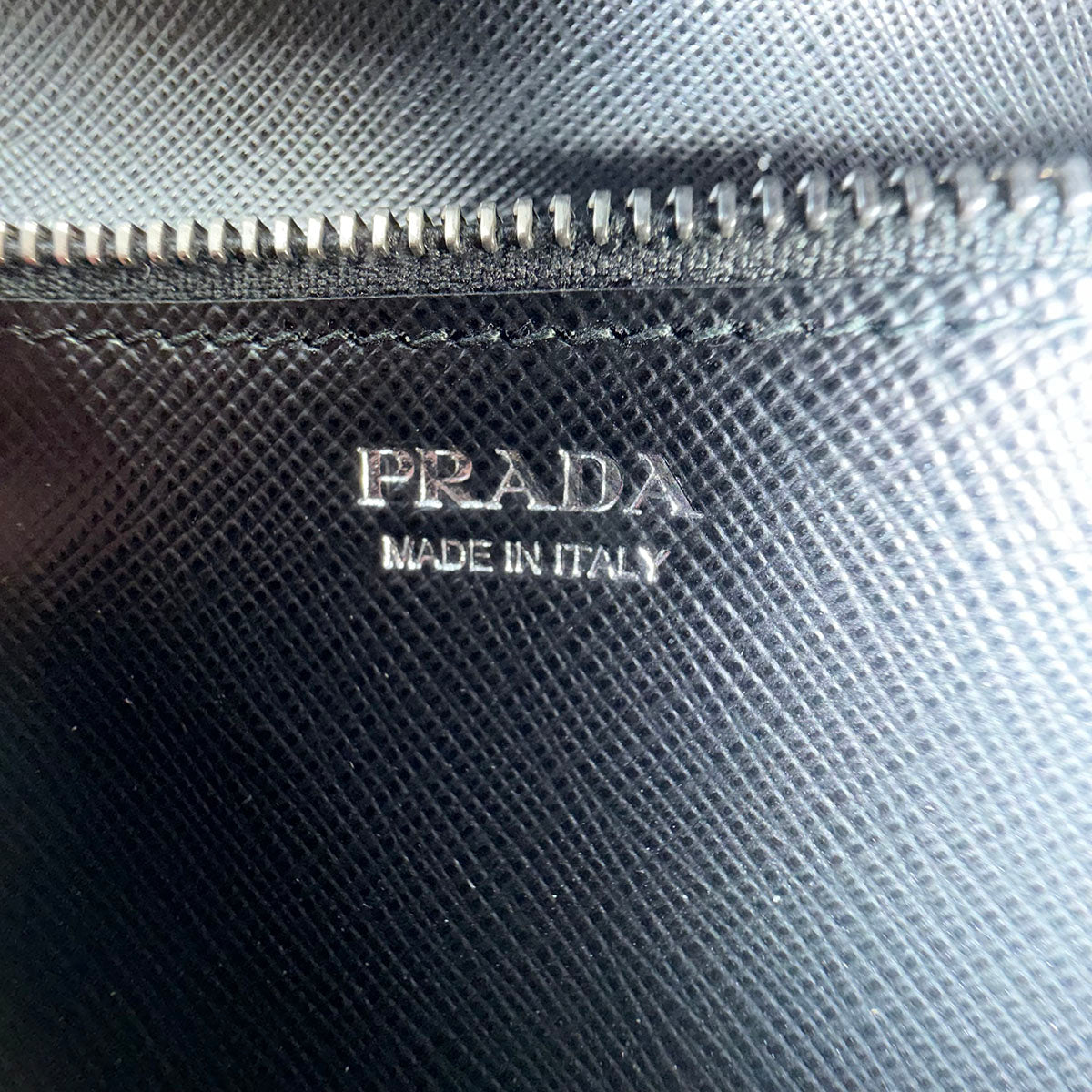Prada Long Nylon and Leather Trimmed Wallet