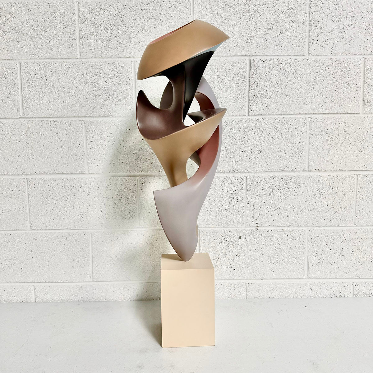Robert Segal Sculpture Fiberglass and Acrylic on base