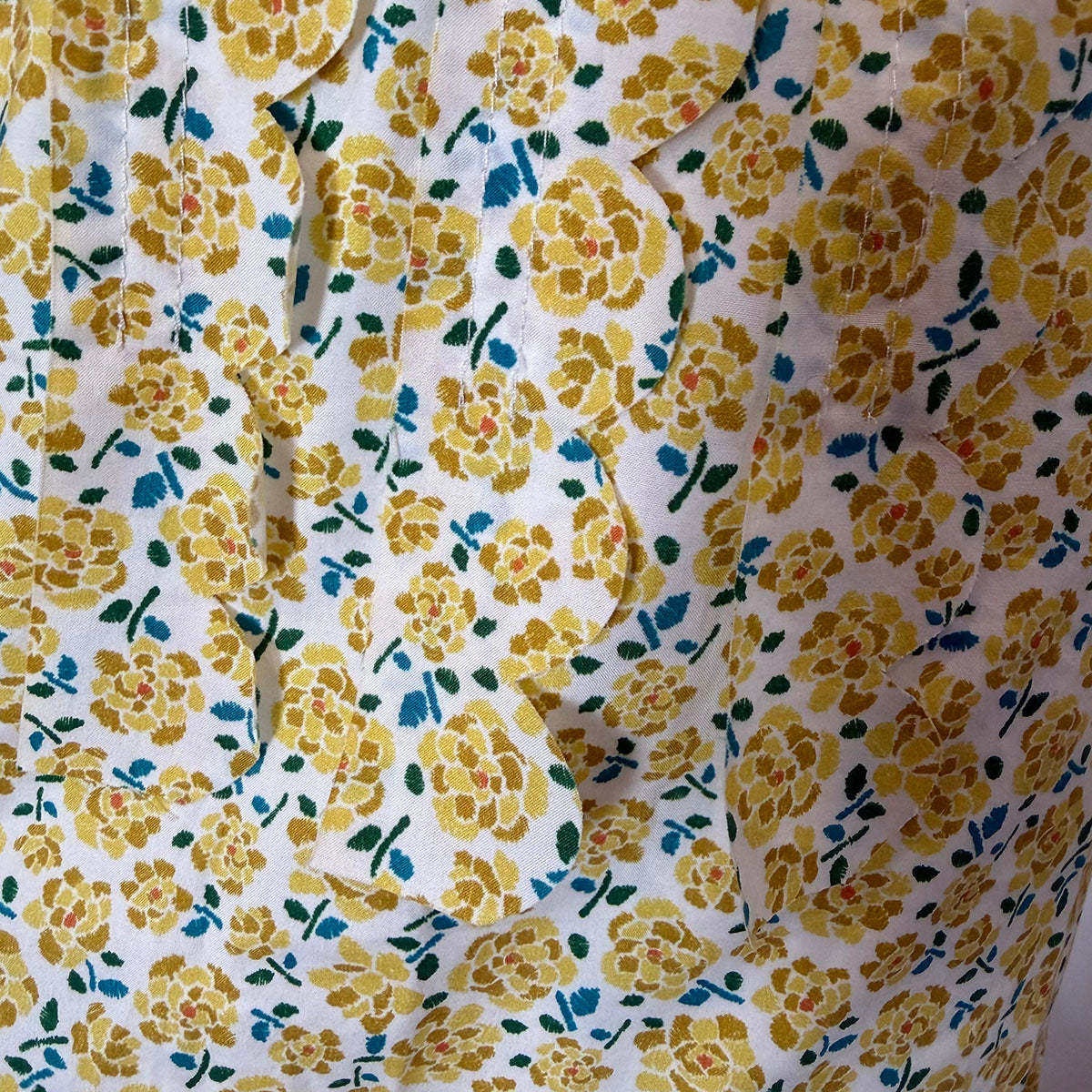 Nackiye Belted Floral Printed Tunic