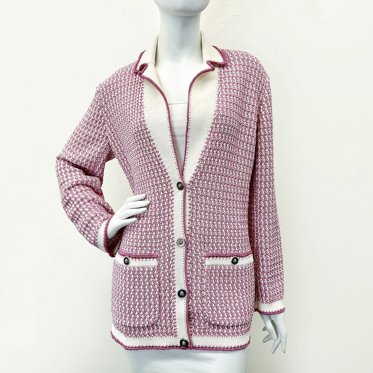 Chanel 2022 Tweed Patterned Jacket