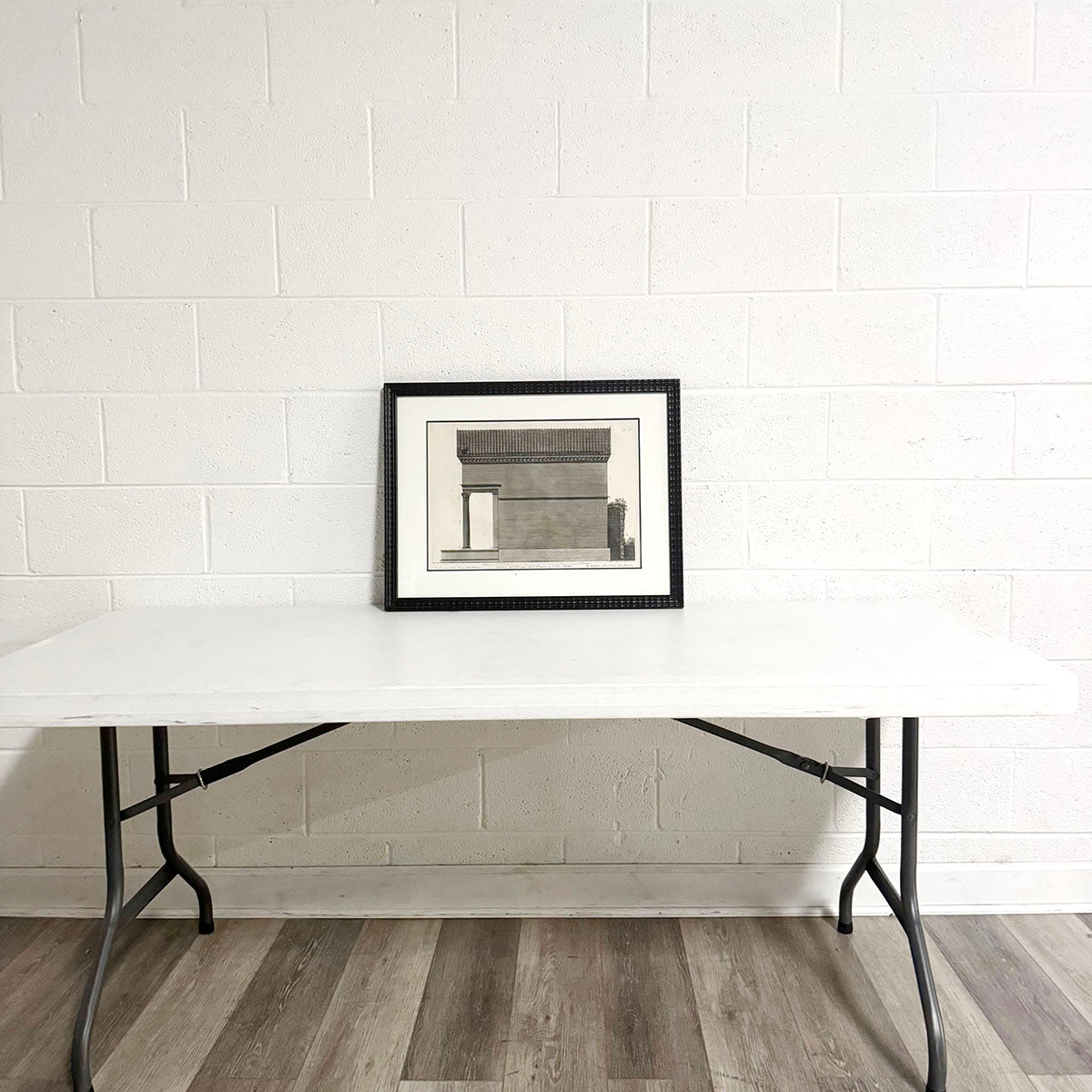 Framed Architectural Print "Temple of Honor and Virtue"