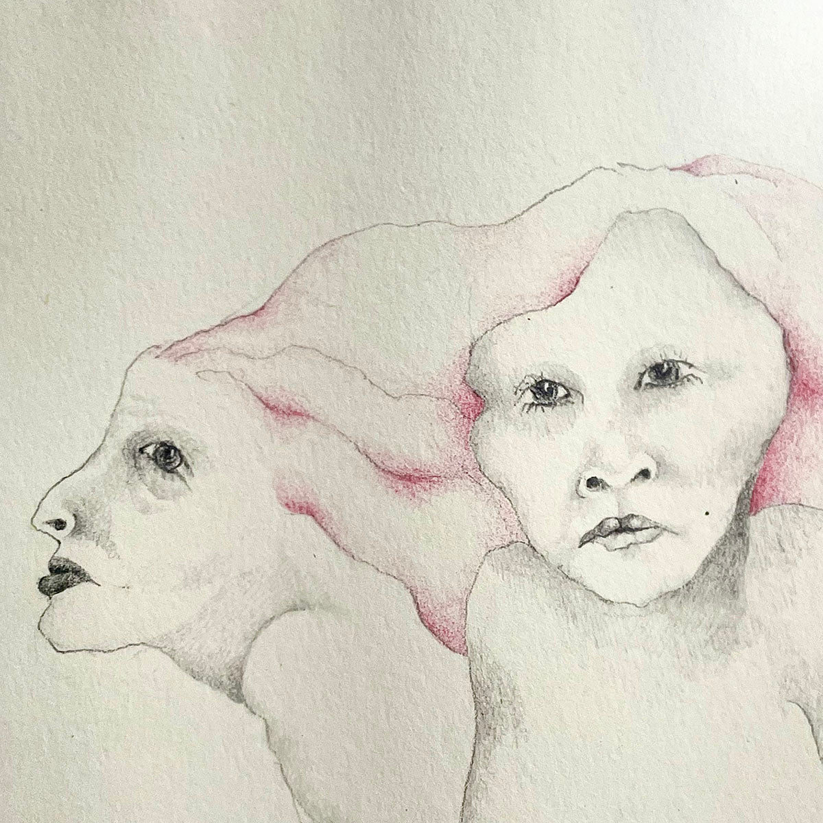 "Dreams" Drawing Signed 1976