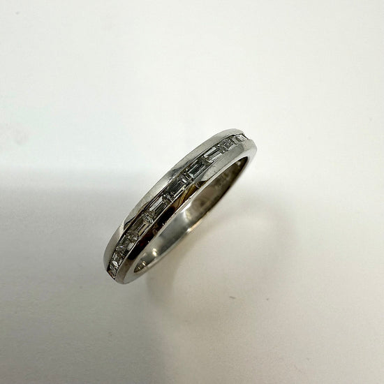 Platinum Ring with 13 Diamonds