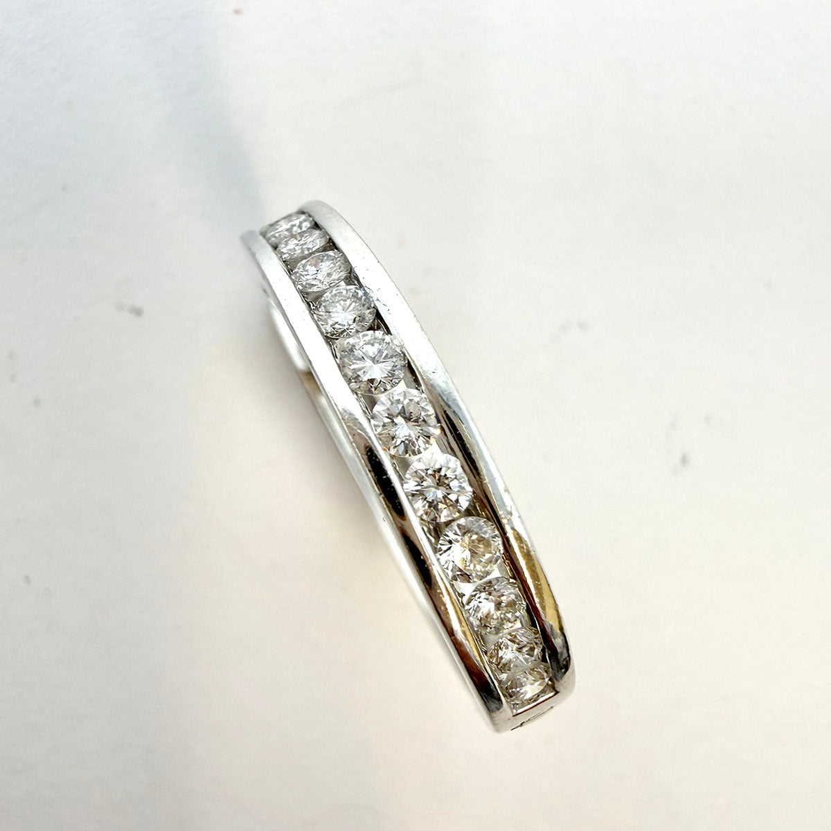 Diamond Hoop Earrings
