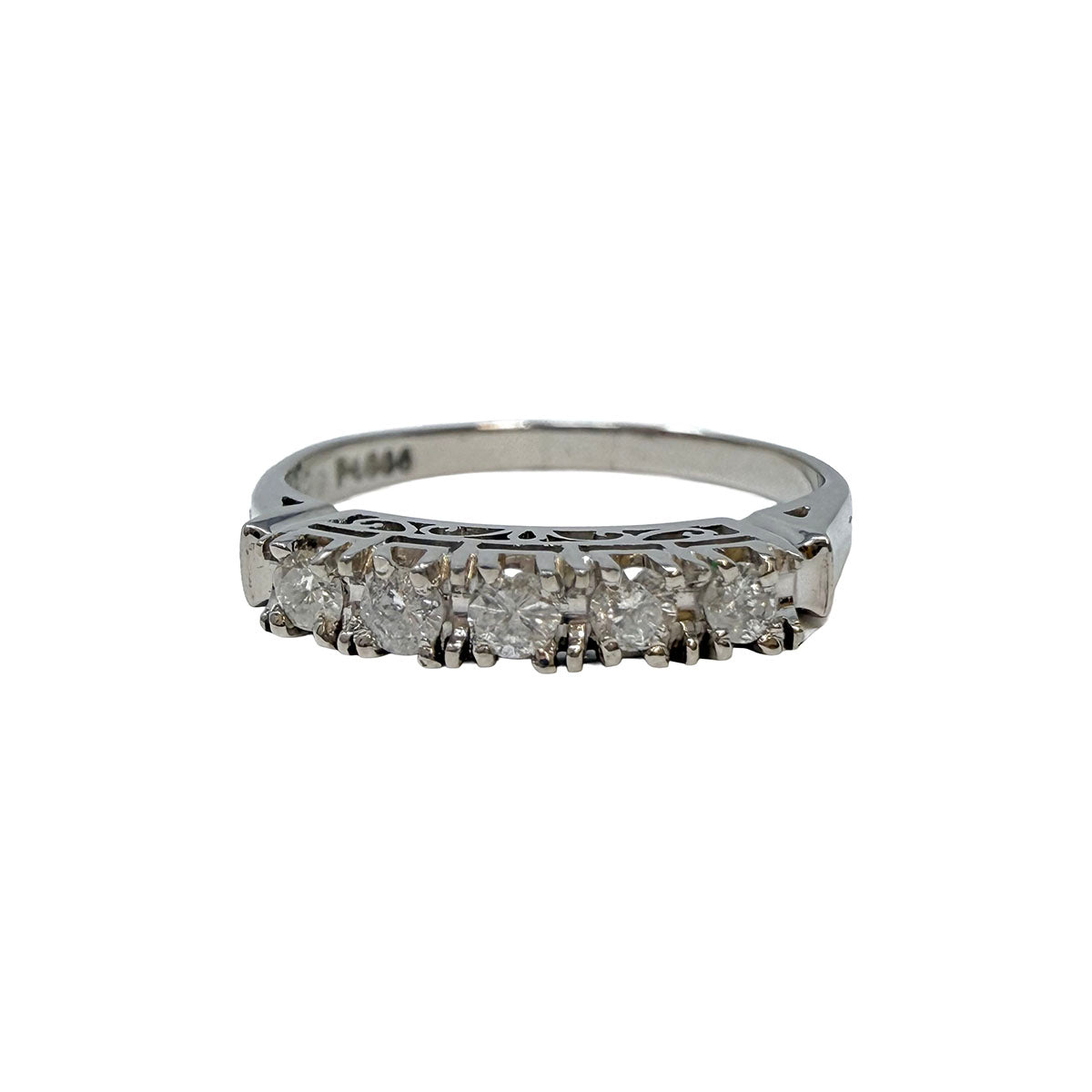 Platinum and Diamond Ring
