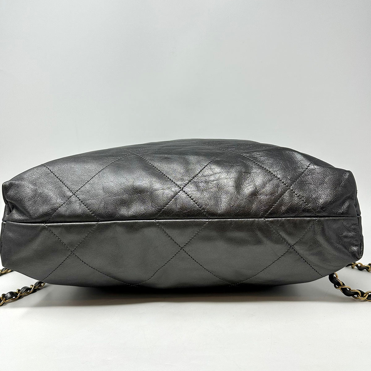 Chanel Shiny Calfskin Quilted 22 Backpack