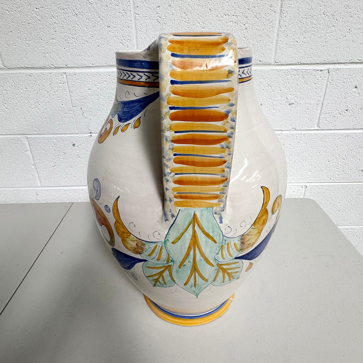 Large Deruta Floor Pitcher