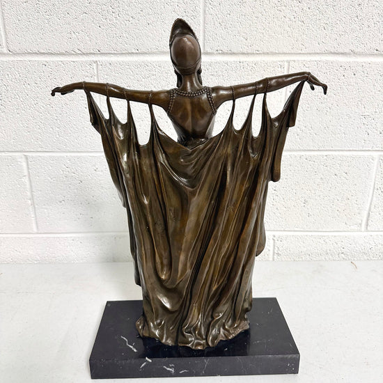 "Semiramis the Mythical Queen" Bronze Sculpture Signed