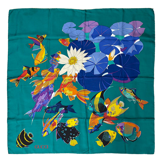 Gucci " Fish" Scarf