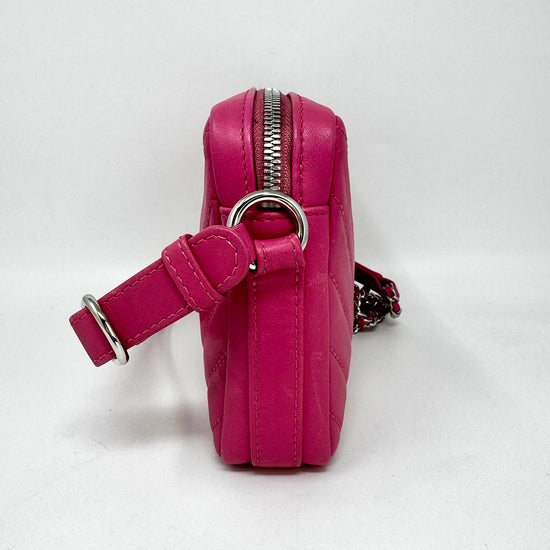 Chanel Chevron Quilted Camera Bag