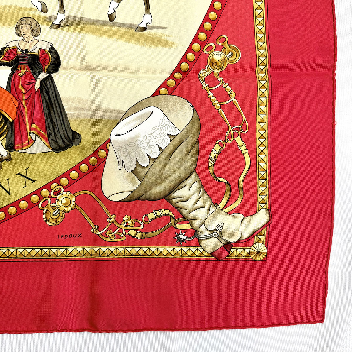 Hermes "Presentation de Chevaux" Scarf