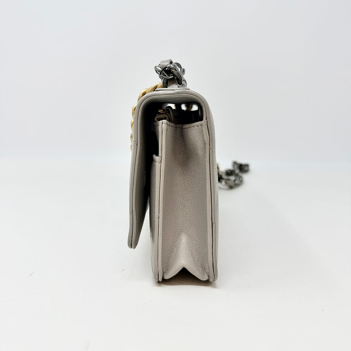 Chanel Quilted 19 Wallet on the Chain