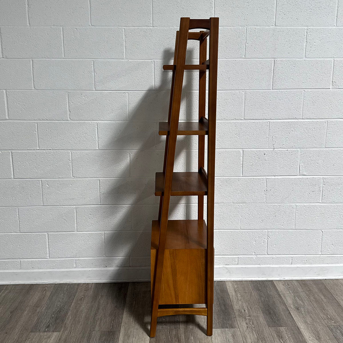 Mid-Century Bookshelf with Drawer