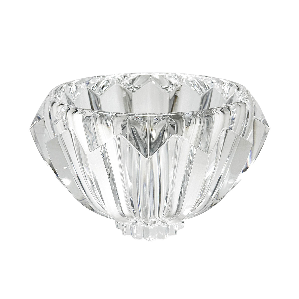 Large Orrefors Crystal Bowl (w small flea bites) 9"