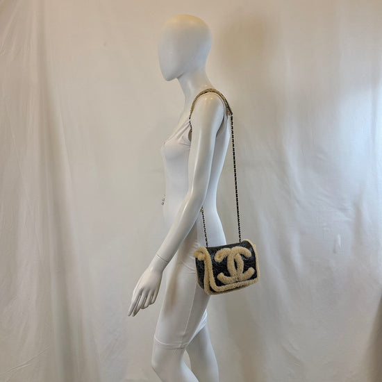Chanel 2019 Shearling Flap Bag