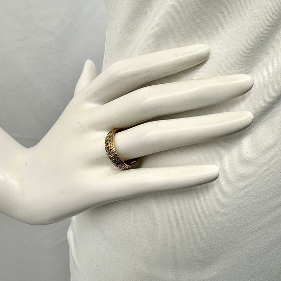 10K  Gold Hammered Band