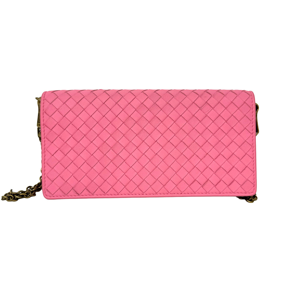Bottega Veneta Intrecciato Wallet on the Chain