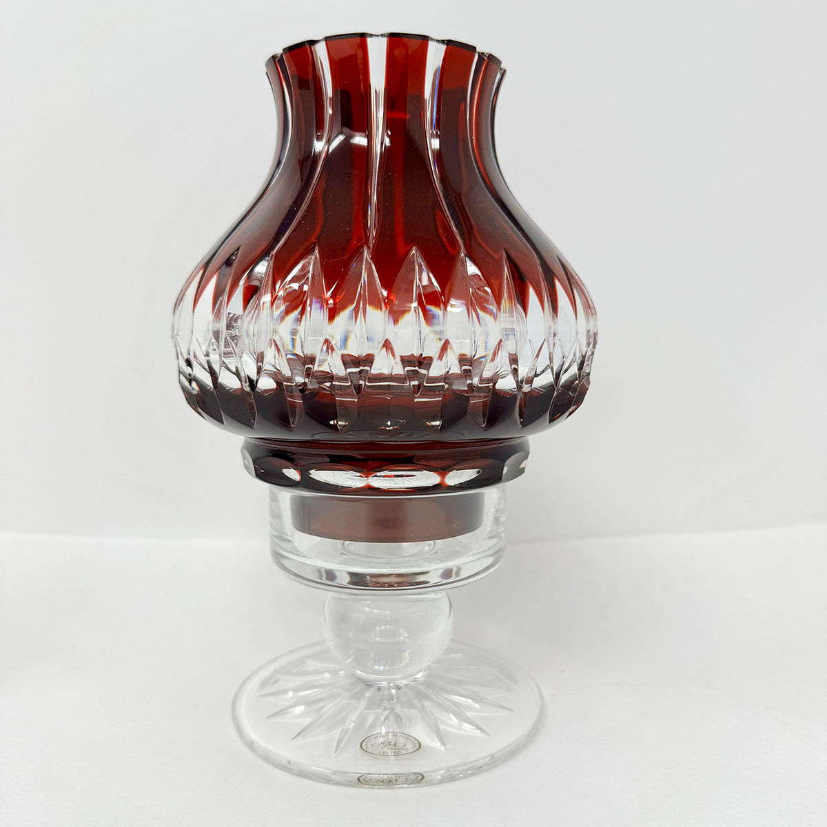 Pair of Castille Alberga Hurricane Candle Holders