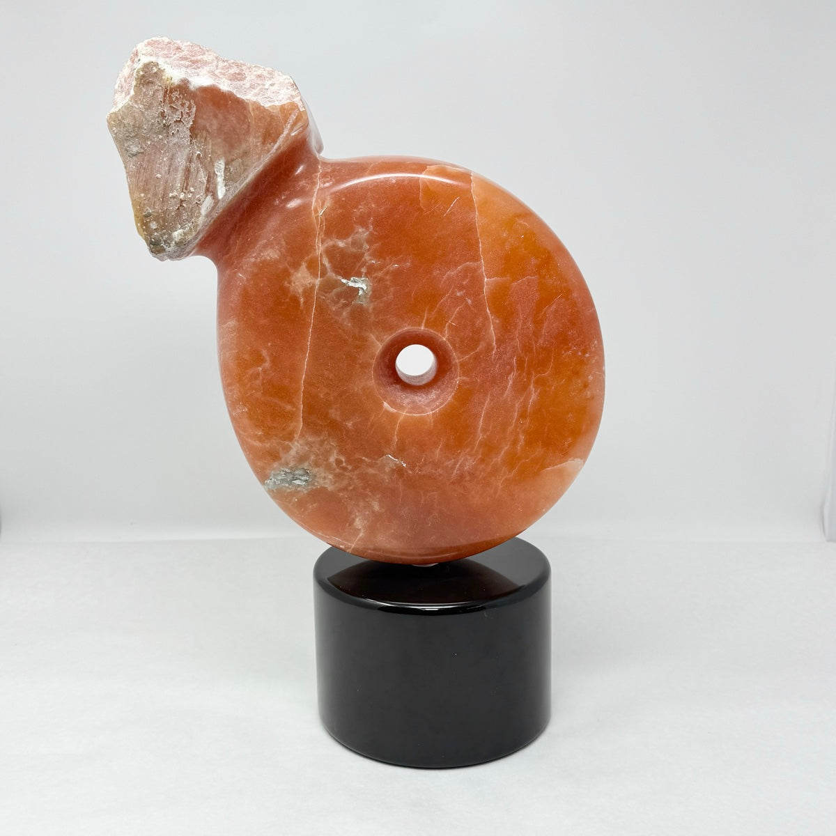 Abstract Stone Sculpture Signed