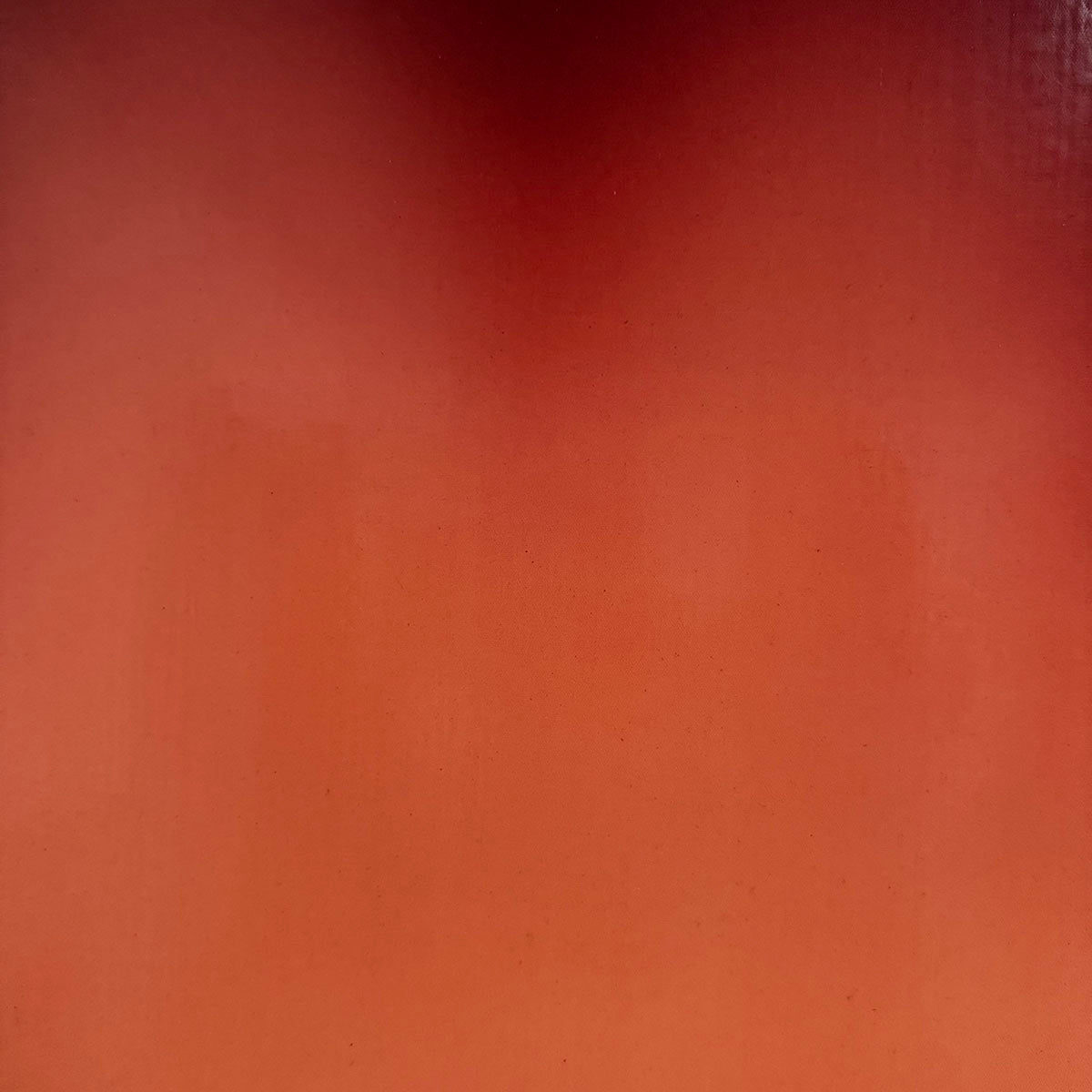 "Red Stand of Trees" Painting 1998 Signed on Back
