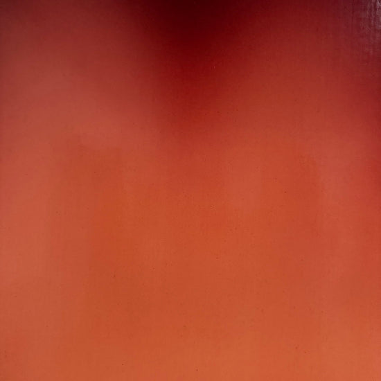 "Red Stand of Trees" Painting 1998 Signed on Back