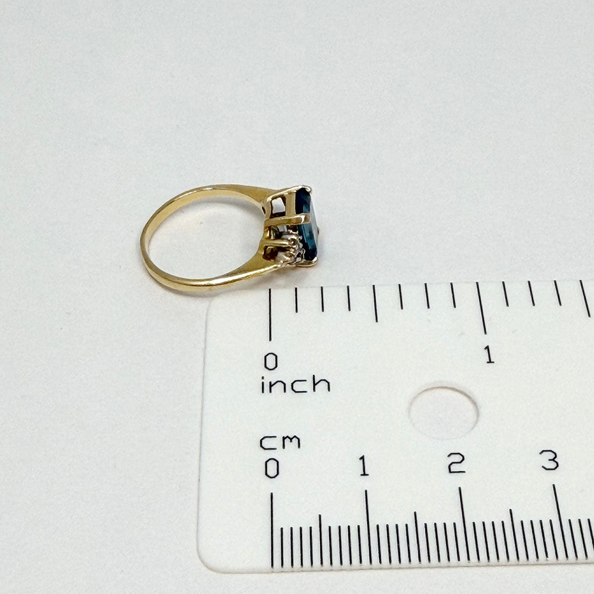 Blue Topaz Ring