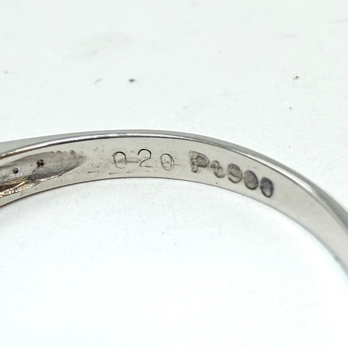 Platinum and Diamond Ring