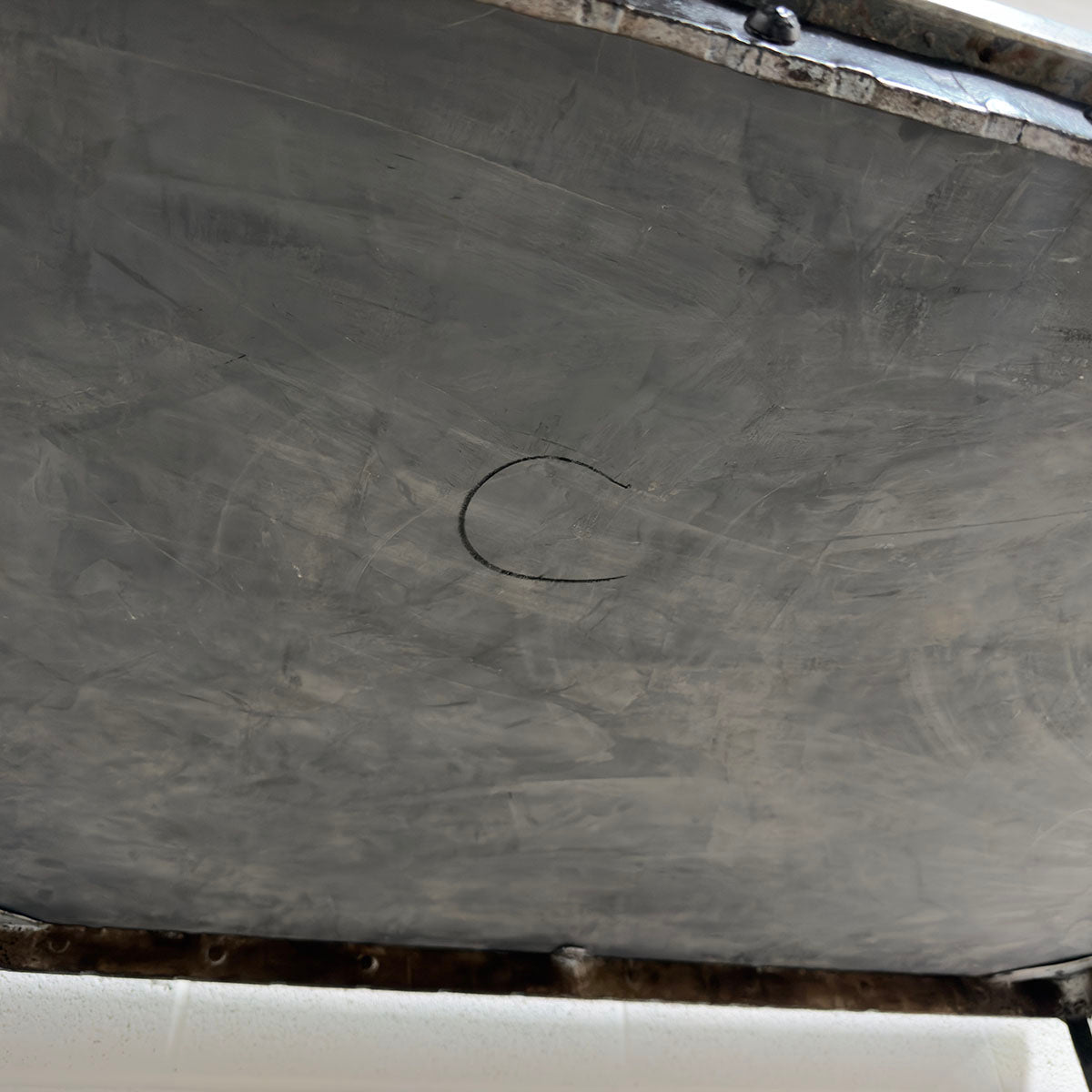 Marble coffe Table with Metal Base