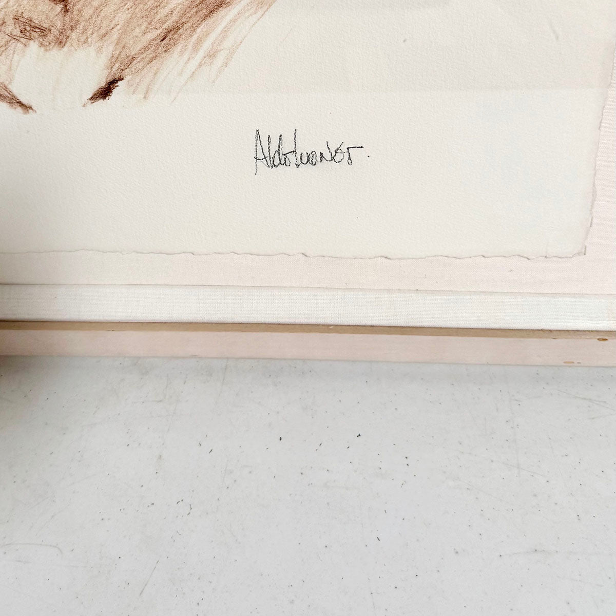 Aldo Luongo Etching Signed and Numbered