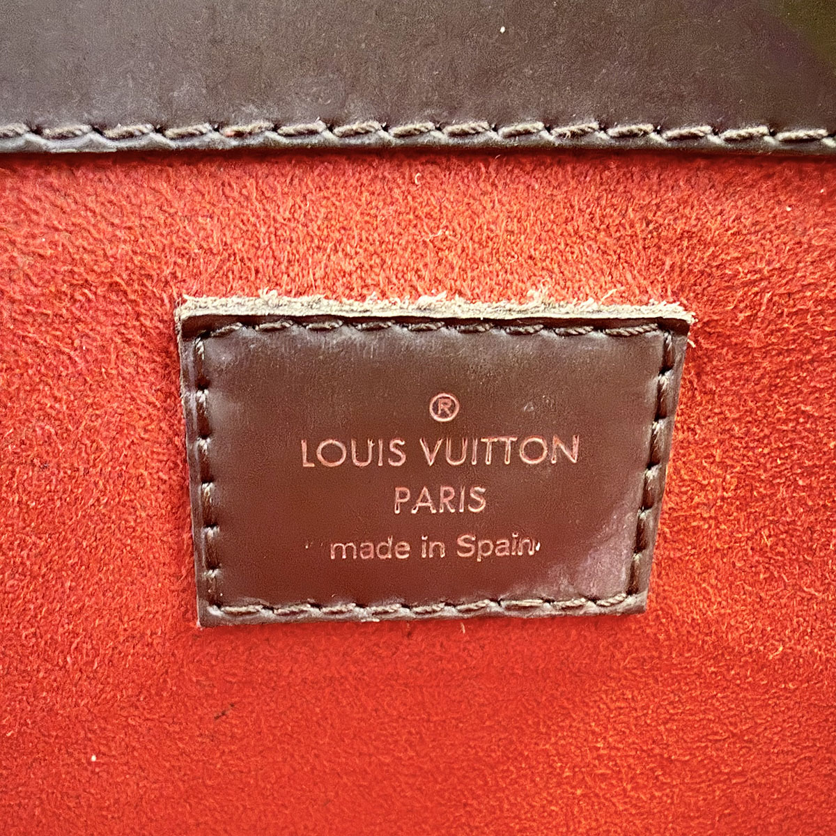 Louis Vuitton Damier Ebene Riivoli MM Tote