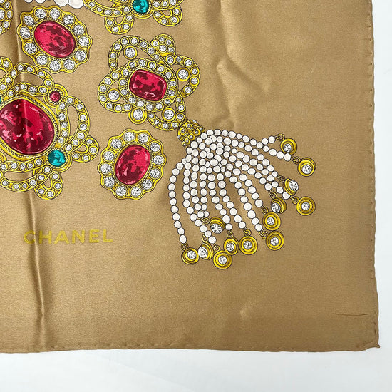 Chanel Bijoux Print Shawl