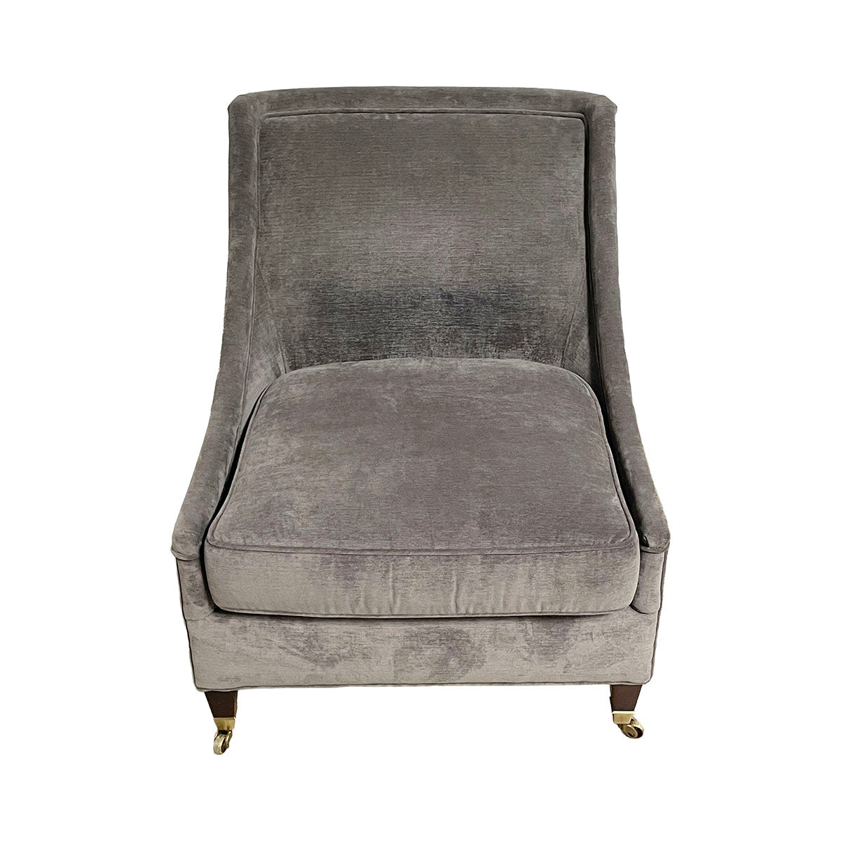 Drexel Heritage Upholstered Gray Lounge Chair