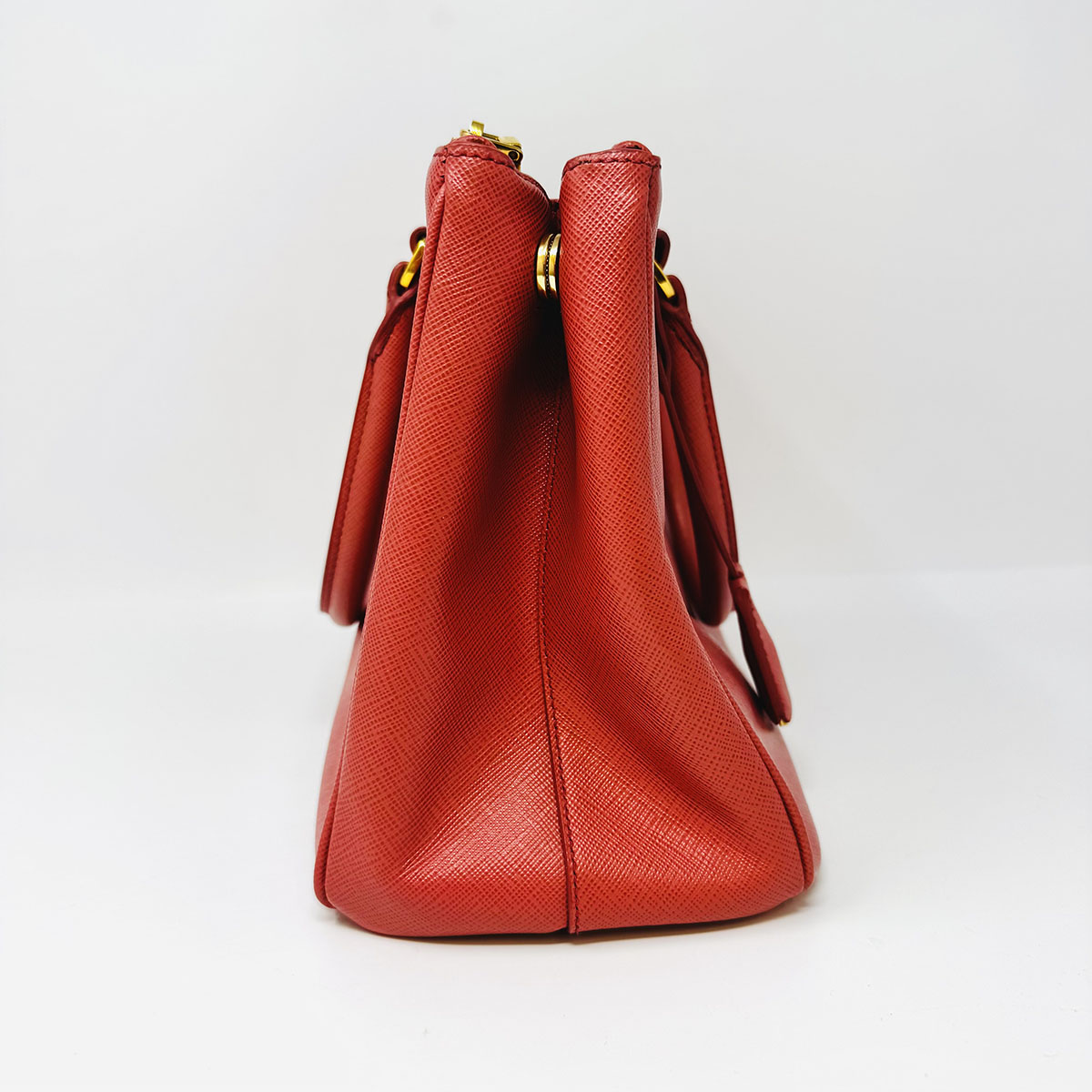 Prada Two Way Saffiano Handle Bag