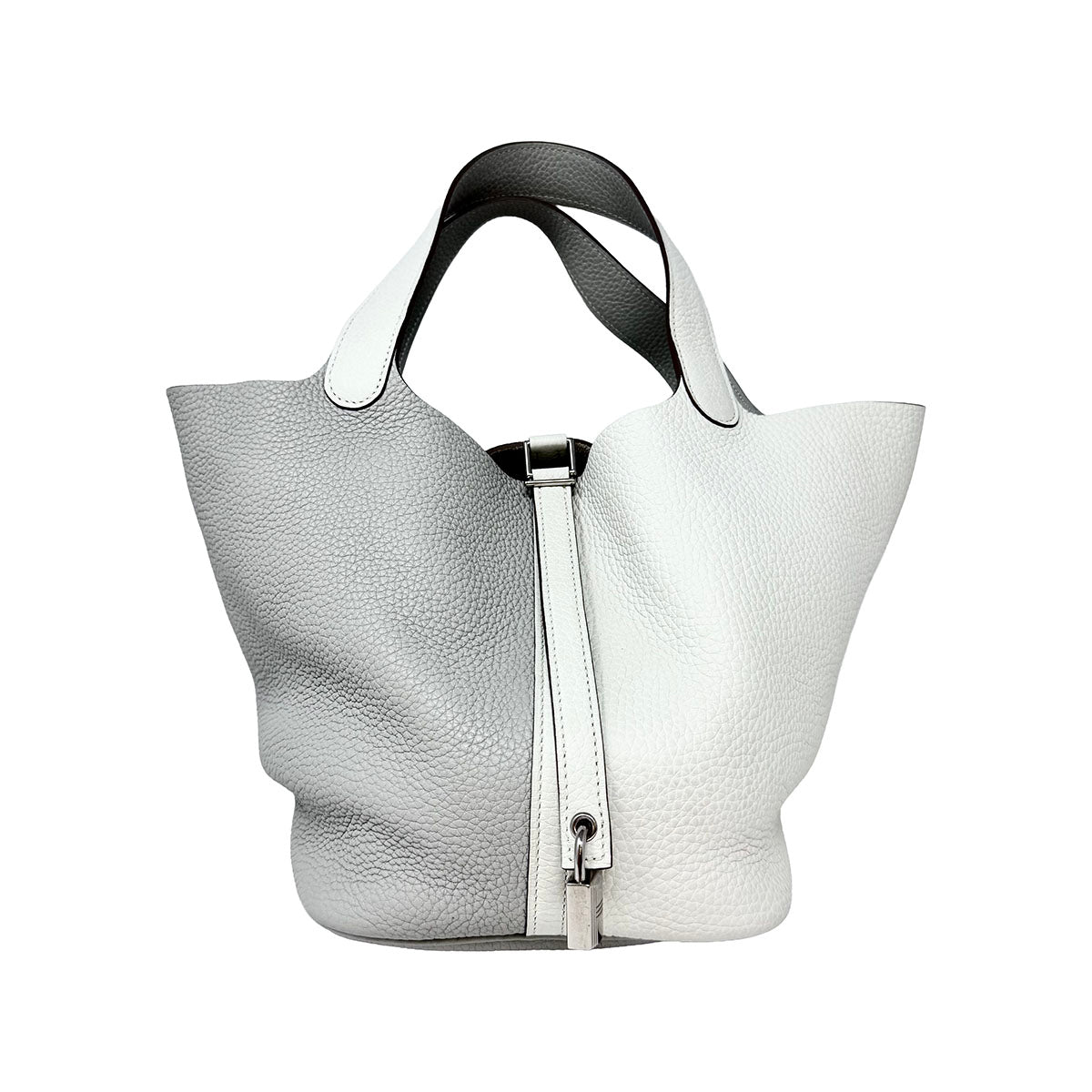 Hermes Bicolor Clemence Picotin Lock 22
