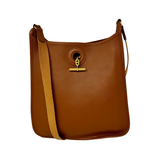 Hermes Courchevel Vespa Shoulder Bag