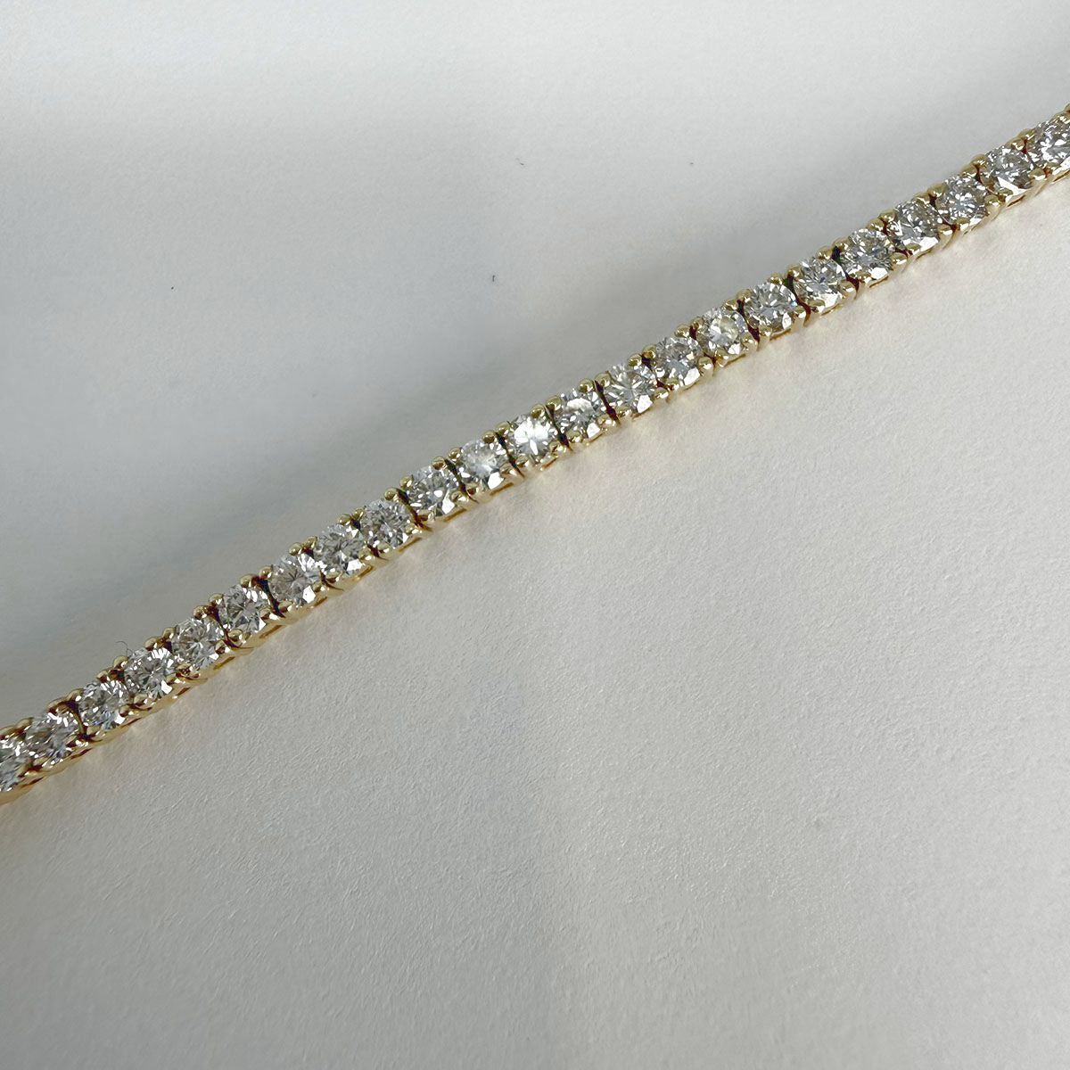 14K Gold Diamond Tennis Bracelet