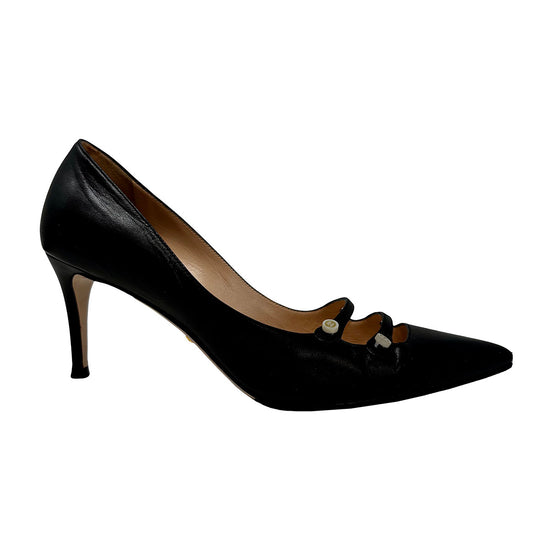 Gucci Aneta Double Strap Pumps