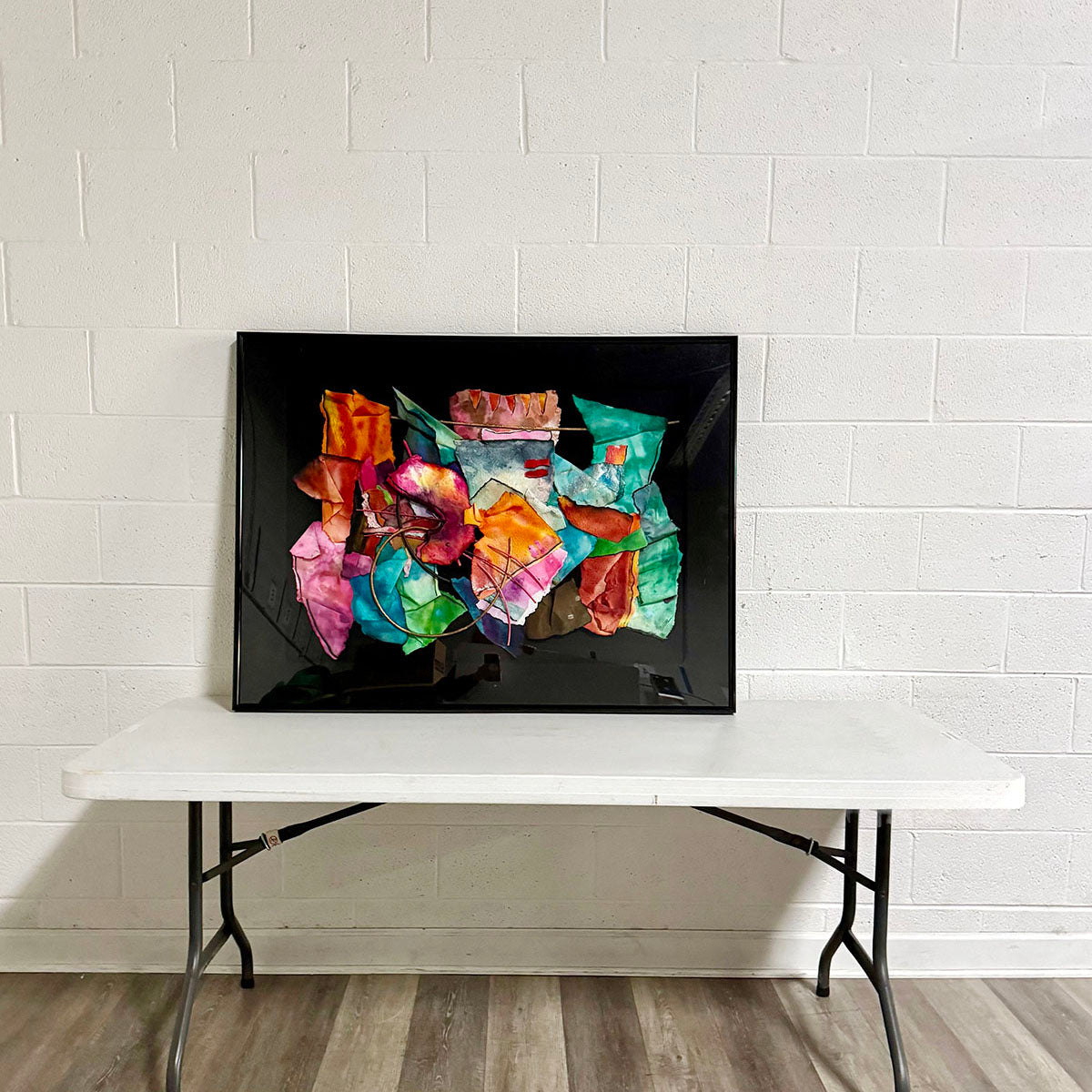 "Rapture #24" Mixed Media Watercolor, Signed