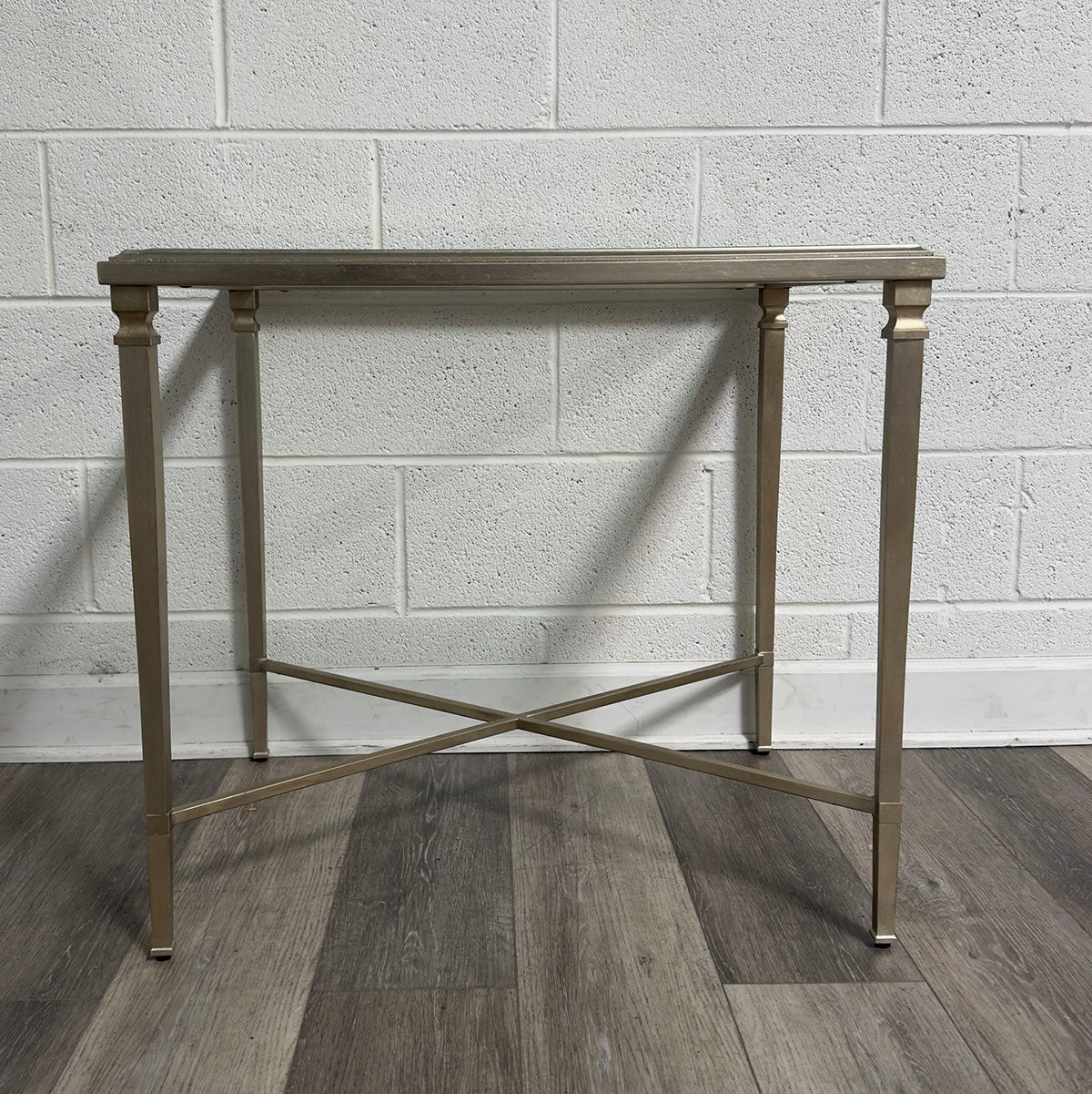 Silver Side Table