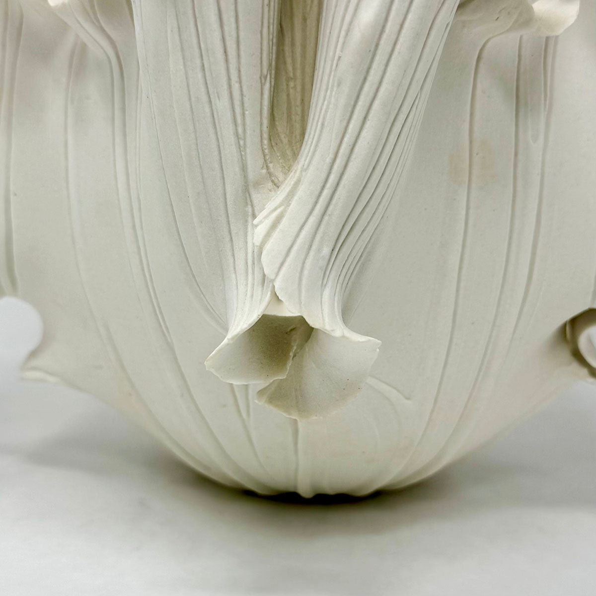 Abstract Sculpture Vase, Signed and Dated 1983